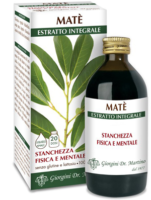 MATE' ESTRATTO INTEGRALE 200ML