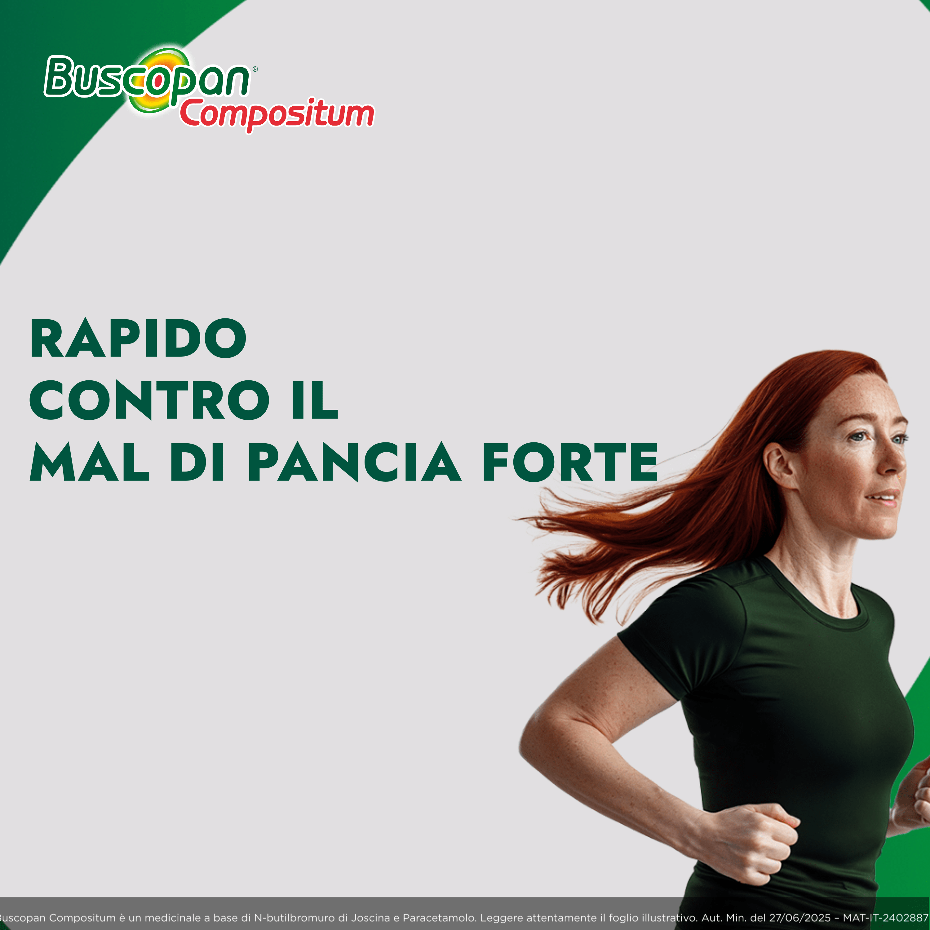 Buscopan Compositum Doppia Azione Contro Dolori Forti e Crampi Addominali, 20 Compresse Rivestite