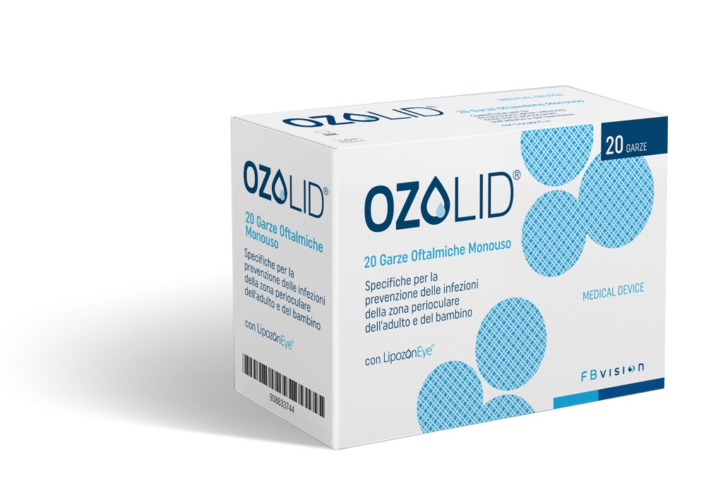 Ozolid Garze Oftalmiche Monouso 20 Pezzi