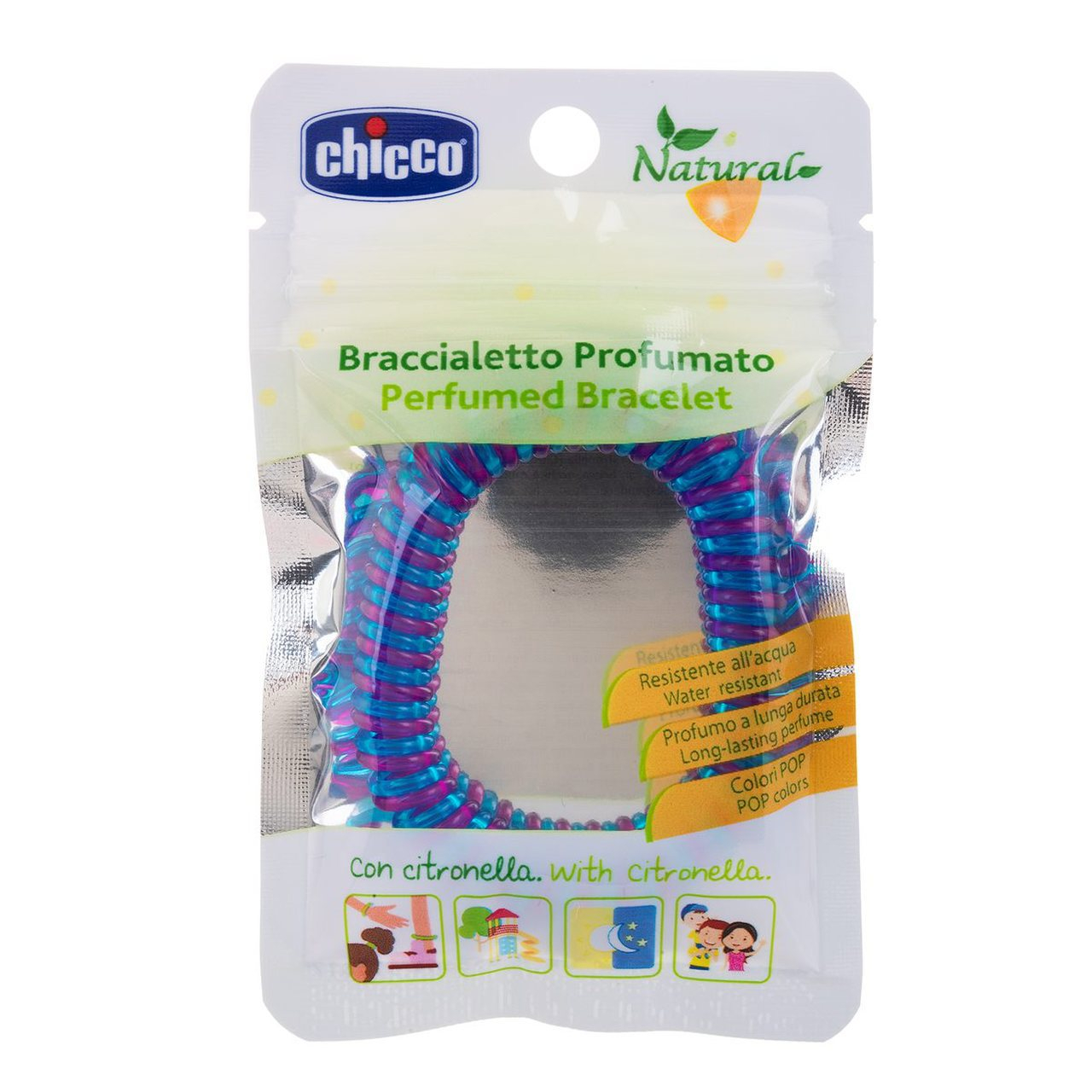 Chicco Antizanzare Bracciale in plastica profumato 1 pezzo