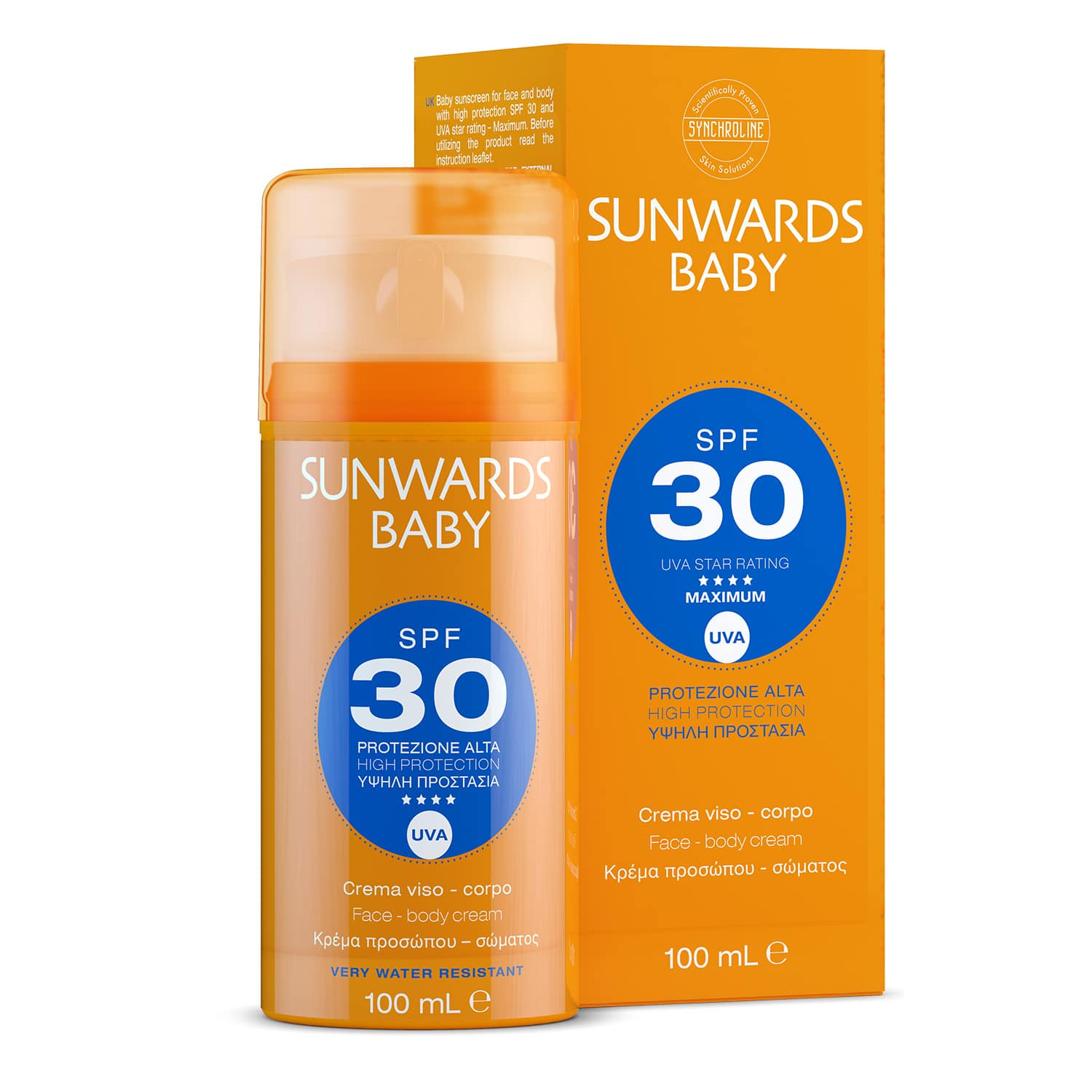 SUNWARDS BABY FACE/BODY CR 30