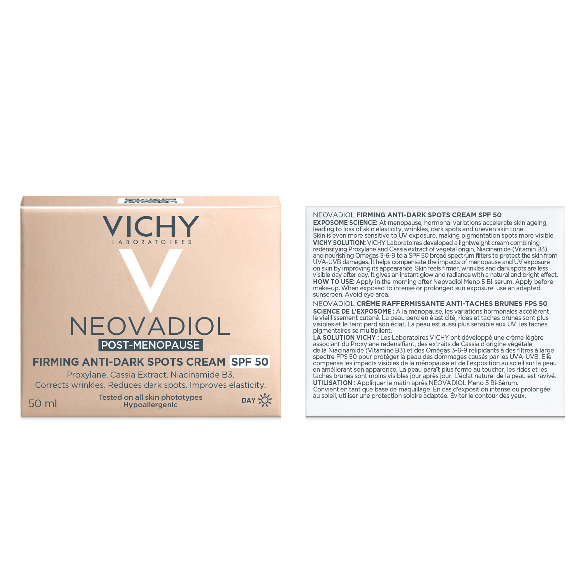 Vichy Neovadiol Crema Rassodante Anti-macchie SPF 50 50 ml