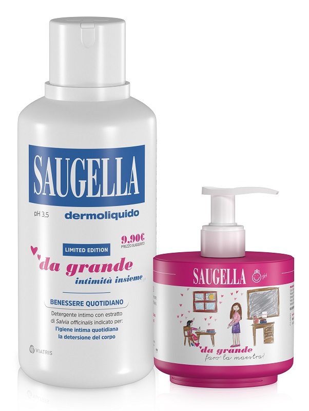 SAUGELLA DA GRANDE - DERMOLIQUIDO 500ML   + 150ML SAUGELLA GIRL OMAGGIO