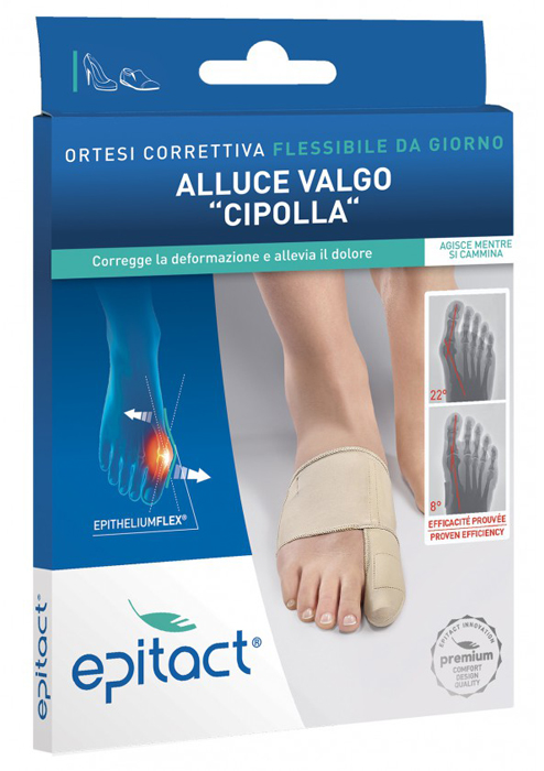Epitact Ortesi Correttiva Doppia Protezione Per Alluce Valgo Destro Taglia L