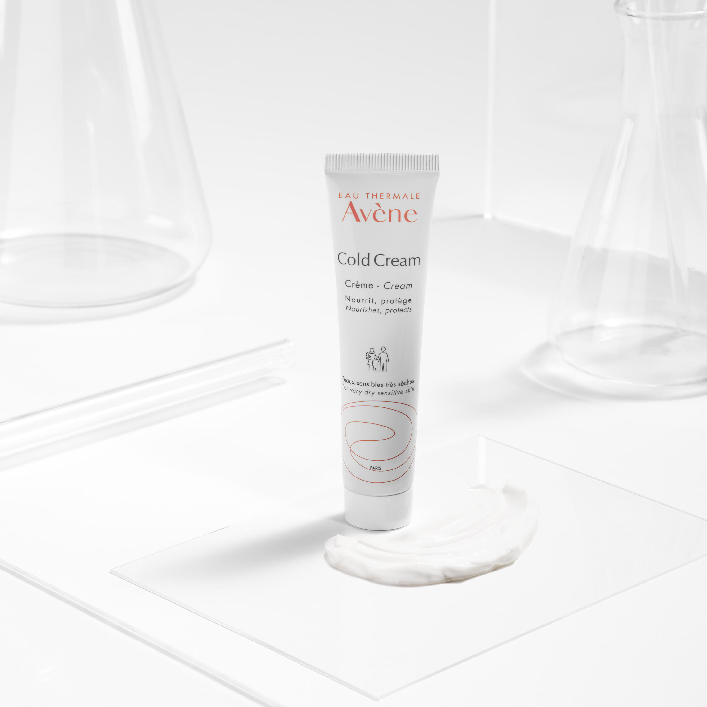 Avène Cold Cream - Crema Nutriente, Idratante, Protettiva Per Pelle Sensibile Molto Secca Viso E Corpo 40 ml