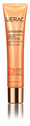 Lierac Sunissime Fluido Solare Viso SPF 15 Antietà Globale 40 ml