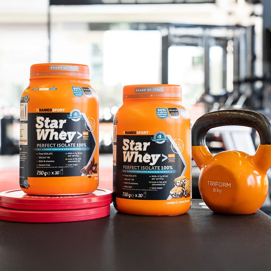 Named Sport Star Whey Isolate Gusto Sublime Chocolate - Proteine Del Siero Del Latte 750 g