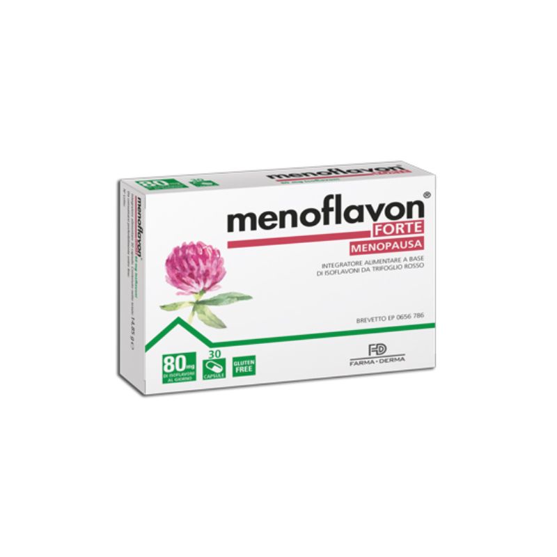 Menoflavon Forte 30 Capsule - Integratore Per La Menopausa