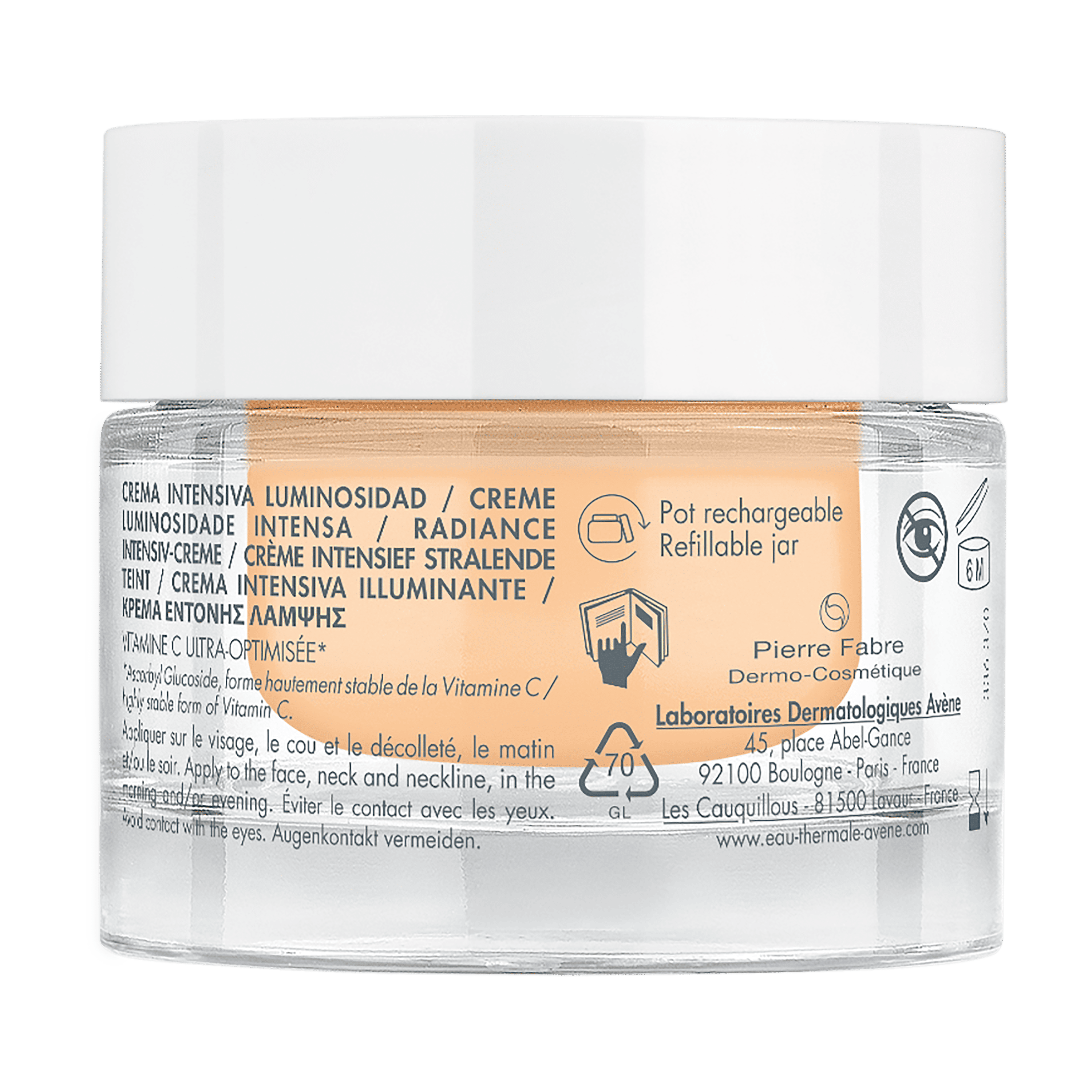 Eau Thermale Avène VITAMIN ACTIV Cg Crema Intensiva Illuminante - ANTI-ETA' 50 ml