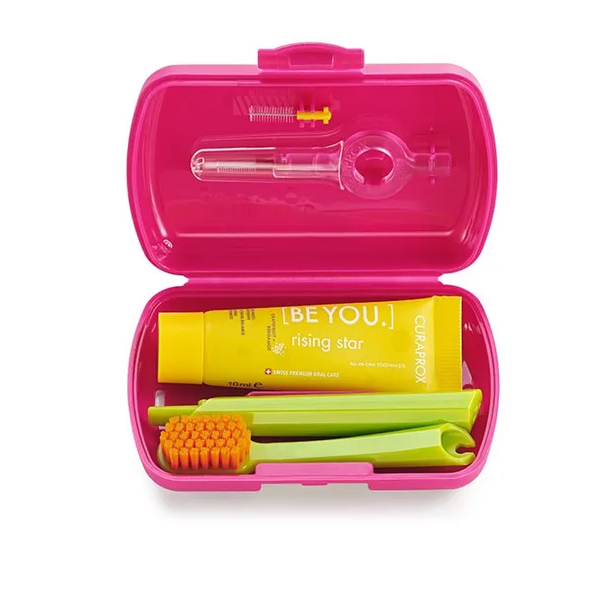 CURAPROX TRAVEL SET MAGENTA
