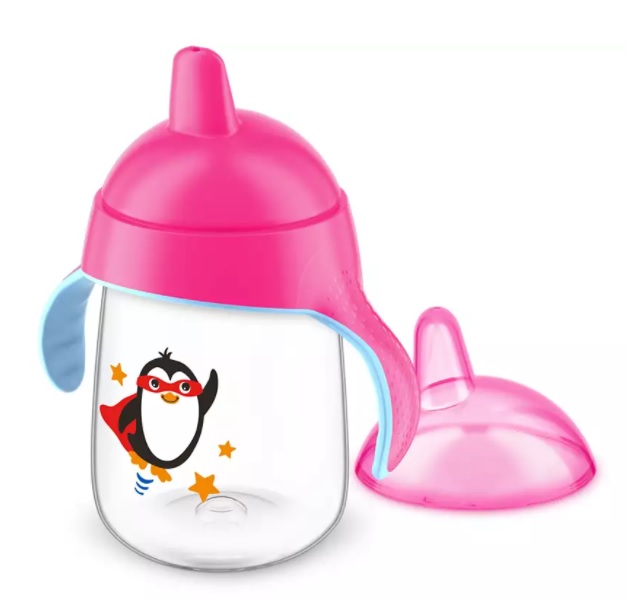 Philips Avent Tazza Con Beccuccio Decorata Rosa 340ml