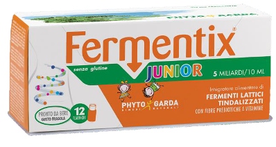 Fermentix Plus Junior Integratore Fermenti Lattici 12 Flaconcini