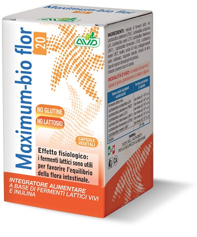 Maximum Bio Flor 20 Integratore Alimentare 40 Capsule