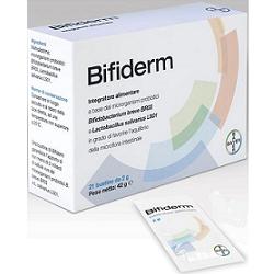 Bifiderm - Integratore a base di fermenti lattici probiotici - 21 bustine