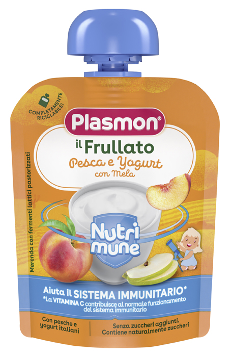 PLASMON Nutri-Mune Pesca/Yog.