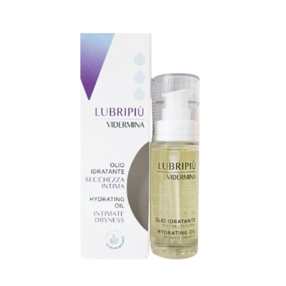Vidermina Lubripiù - Olio Idratante Secchezza Intima, 30ml
