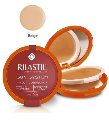 Rilastil Sun System SPF50+ Correttore del colore 01 Beige