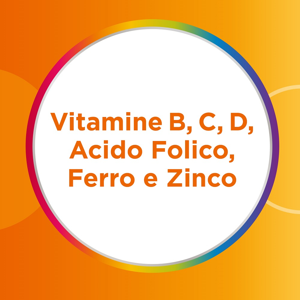 Multicentrum Junior Integratore Alimentare Vitamine Bambini Vitamina D Vitamina C Ferro 30 Cpr