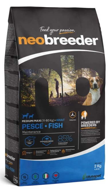 NEOBREEDER DOG ADULT FISH MEDIUM MAXI KG 2 - P10237