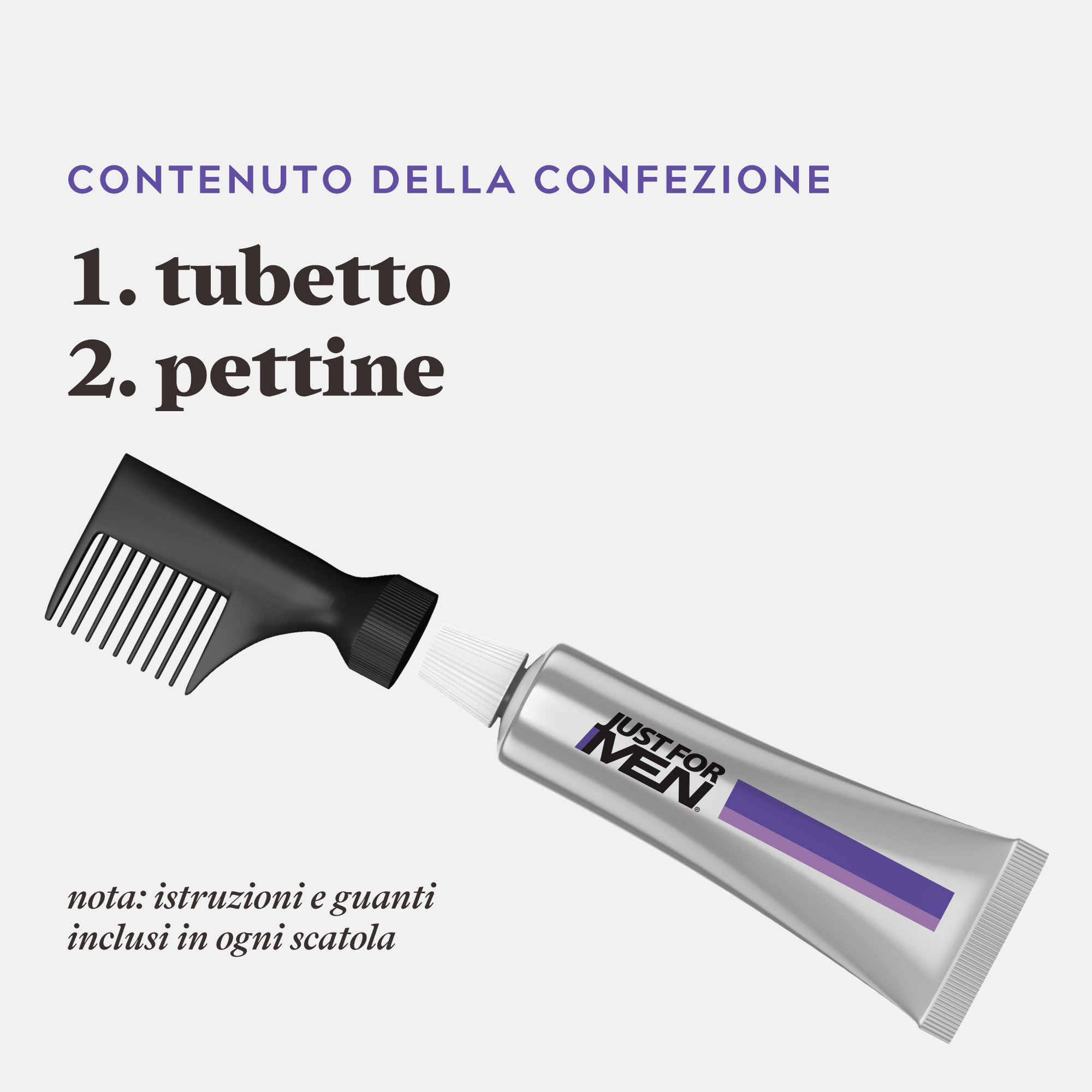 Touch of Gray Trattamento Colorante Graduale Per Uomo Castano 40 ml