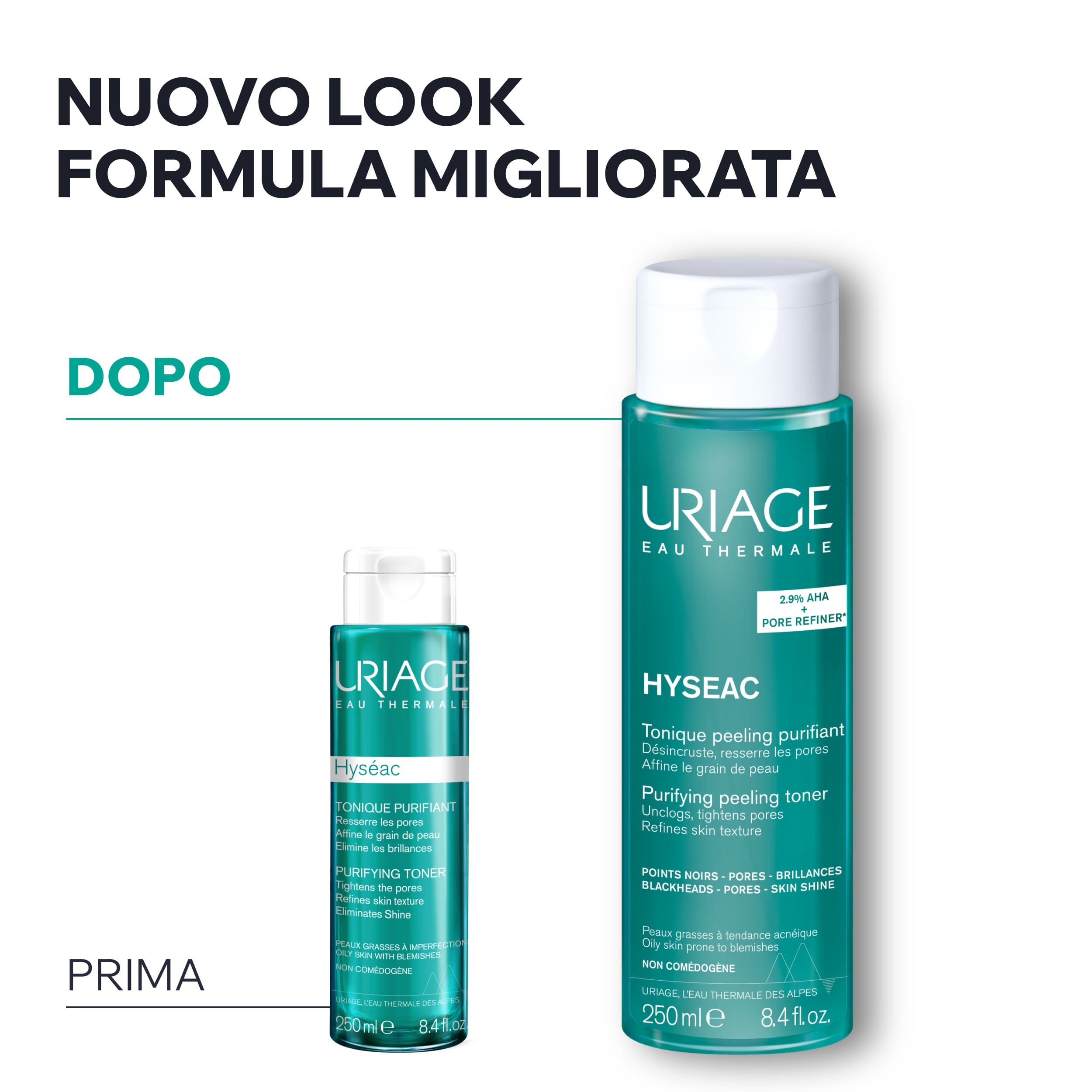 Uriage - Hyséac - Tonico Peeling Purificante 250 ml