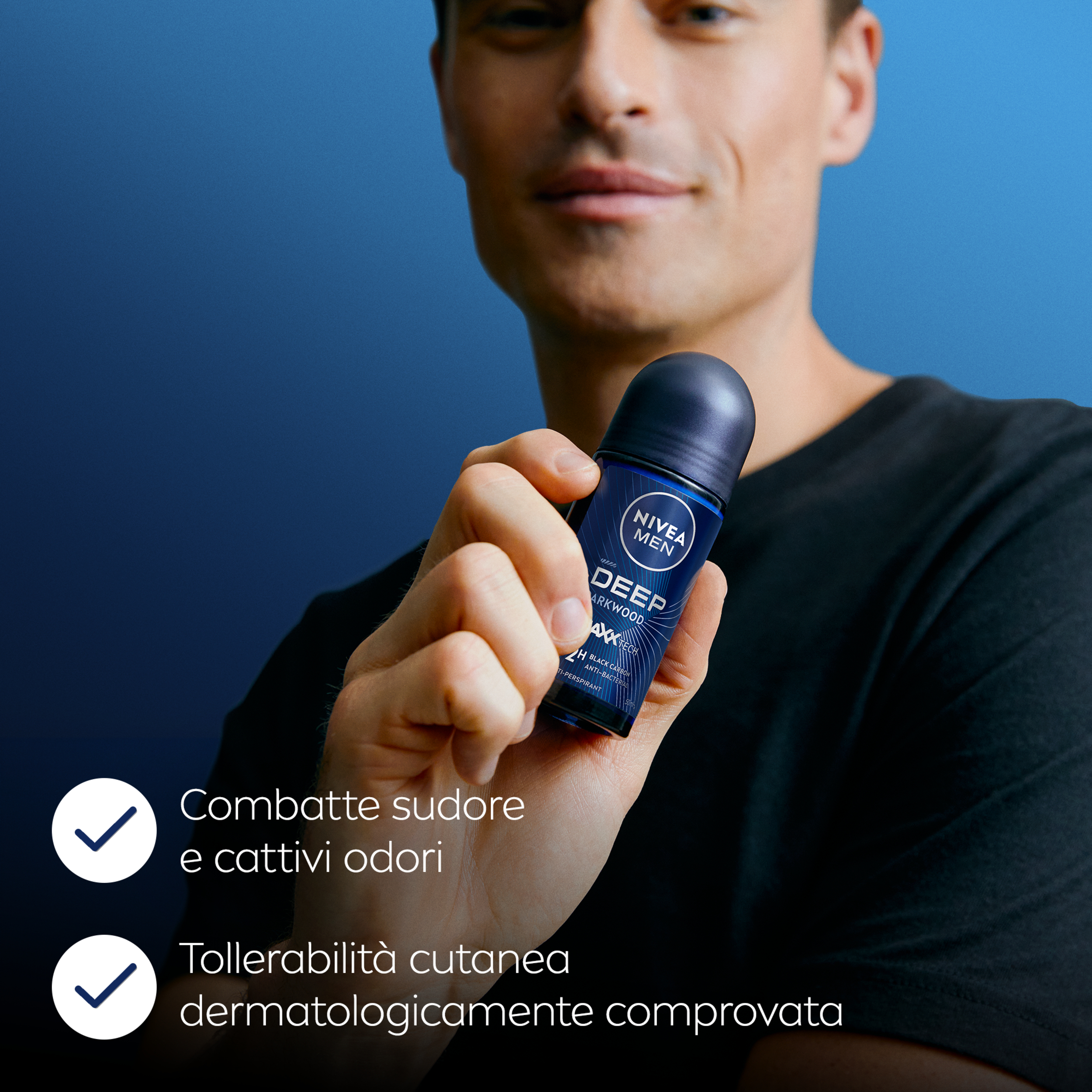NIVEA MEN DEEP ROLL ON 50ML