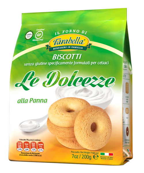 LE DOLCEZZE Bisc.Panna 200g