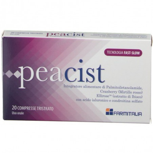 Peacist 600 Integratore per Cistite e Vie Urinarie 20 Cp