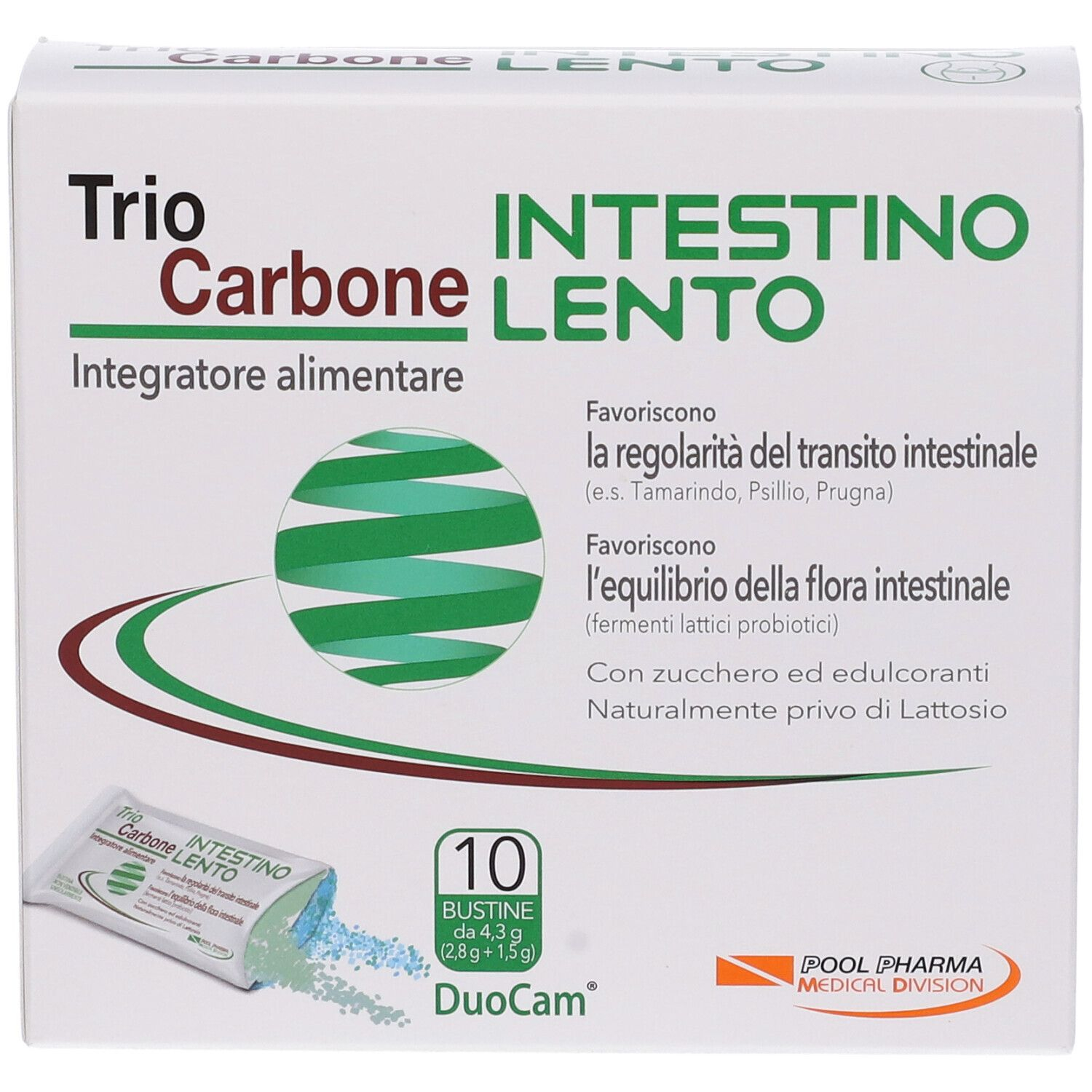 Trio carbone Intestino Lento 10 bustine 