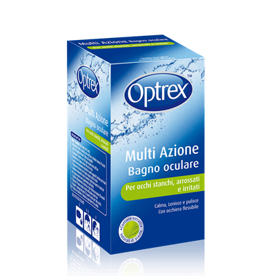 Optrex Bagno Oculare Multi Azione Occhi Stanchi e Arrossati 300 ml
