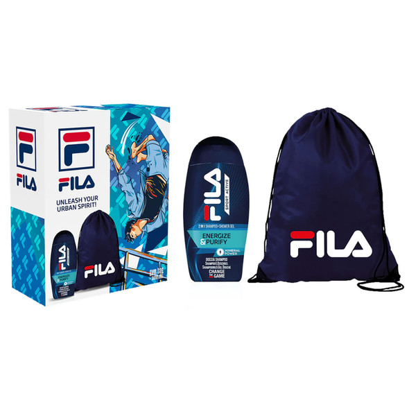 FILA MAN KIT U S/GEL250ML+GYMSAC