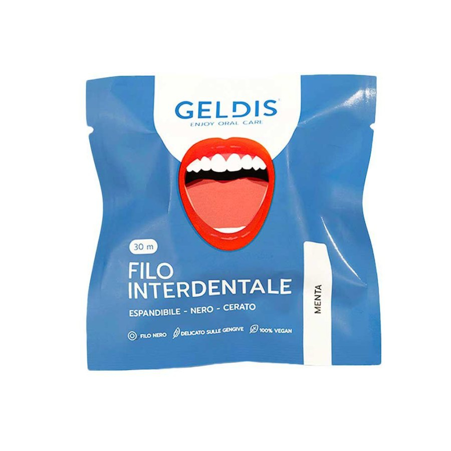 Geldis Doctor Filo Interdentale espandibile alla Menta 