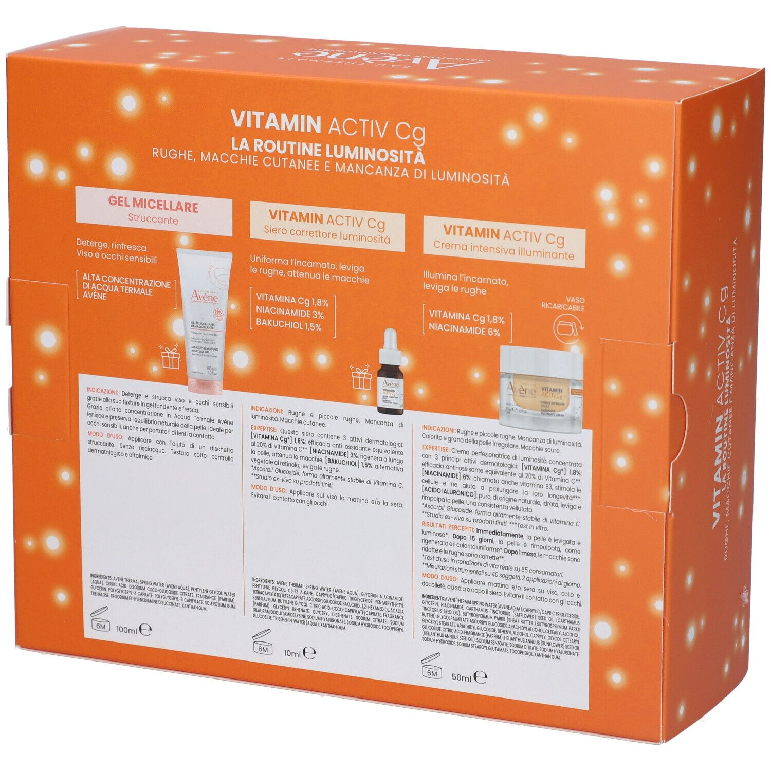 Eau Thermale Avène Cofanetto Natale Luminosità