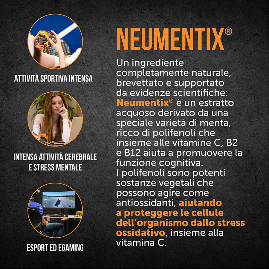 Named Sport X-Brain 24 Stick - Integratore Per Le Funzioni Cognitive