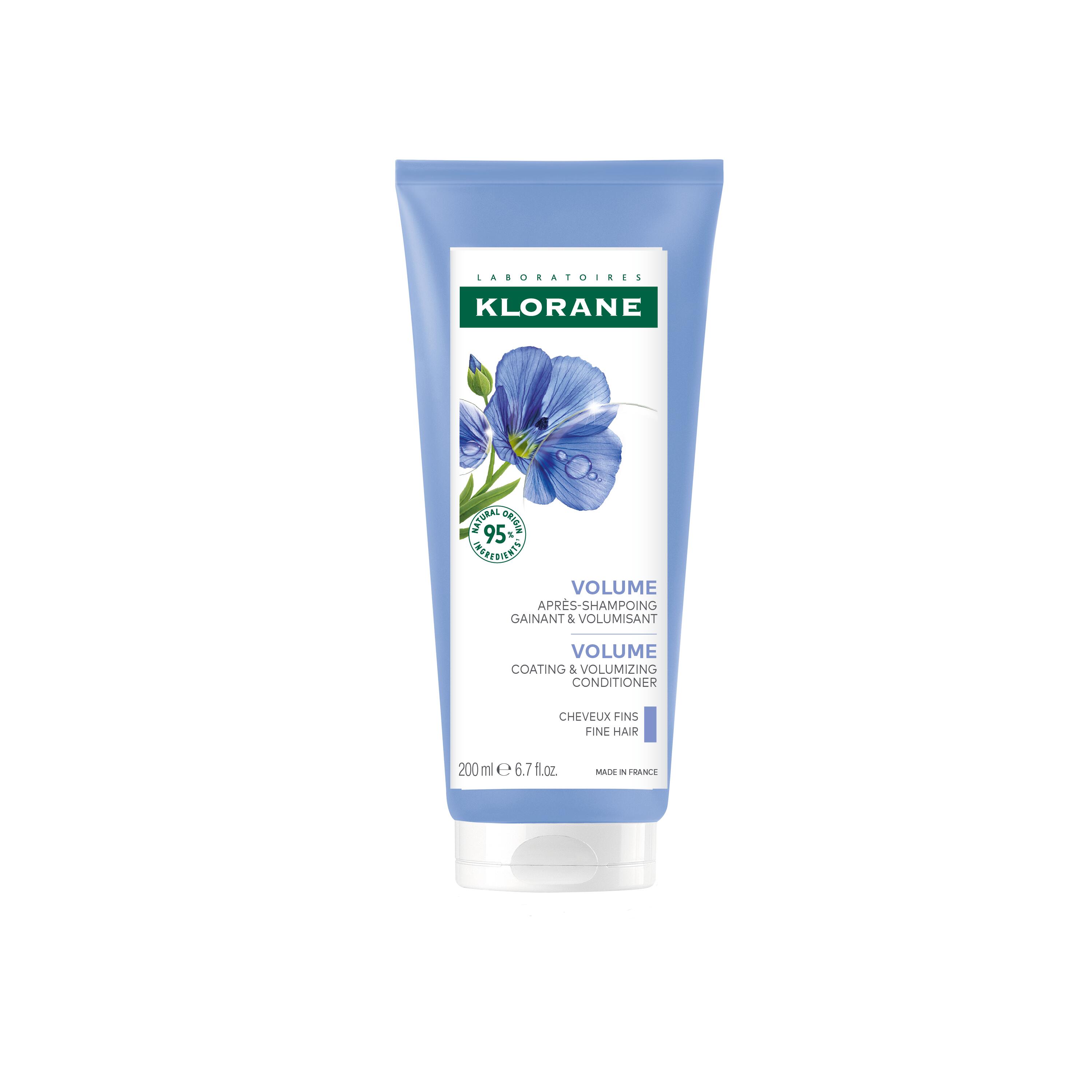 Klorane - Balsamo Volumizzante Al Lino Bio Per Capelli Sottili 200 ml