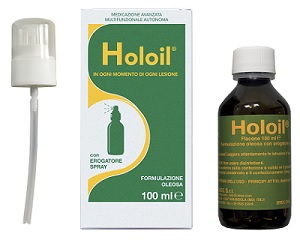 Holoil Formulazione Oleosa Medicazione Spray 100 ml
