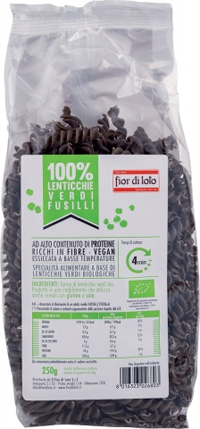 Fior di Loto Fusilli di Lenticchie Verdi Bio 250 g