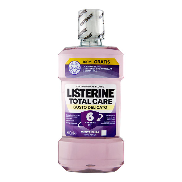 LISTERINE TOTAL CARE ZERO 600 ML