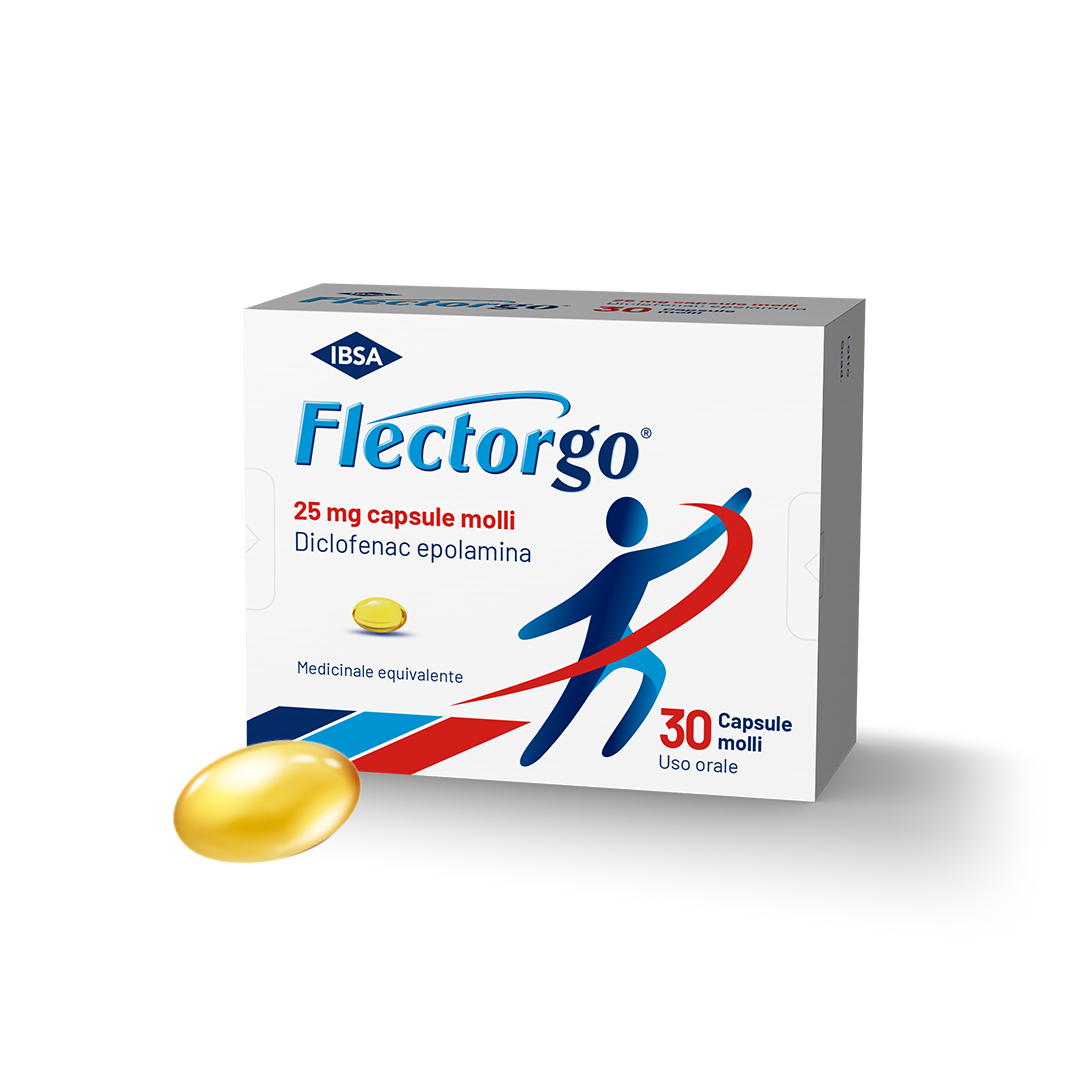 Flectorgo Antidolorifico - 30 capsule 25mg