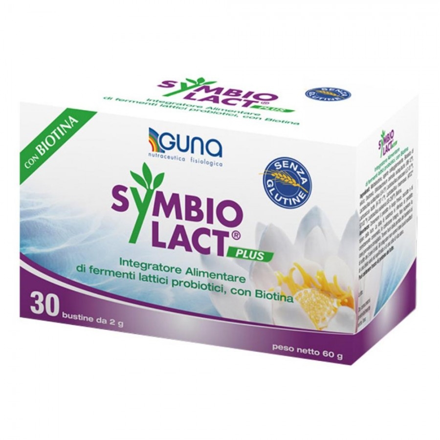 Guna SymbioLact Plus Integratore Flora Intestinale 30 Bustine