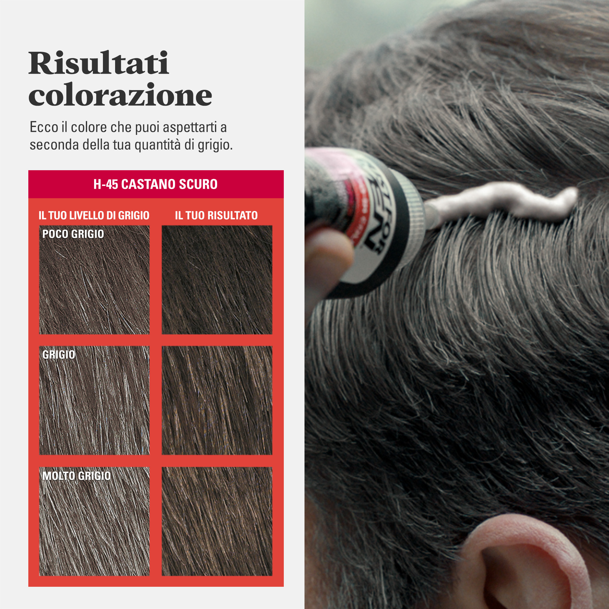 Just for Men Shampoo Colorante Per Uomo Castano Scuro