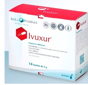 Ivuxur - Integratore per il benessere delle vie urinarie - 14 bustine