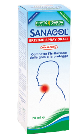 Sanagol Erisimo Spray Orale Gola Infiammata 20 ml