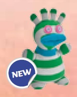 WARMIES Peluche Socky Boo