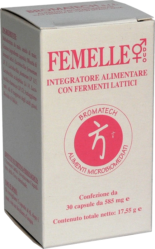 Femelle - Integratore di fermenti lattici - 30 Capsule