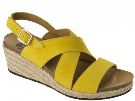 SOTIRIA SUEDE W YELLOW 35