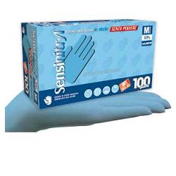 GUANTI Nitrile M 100pz LPpharm