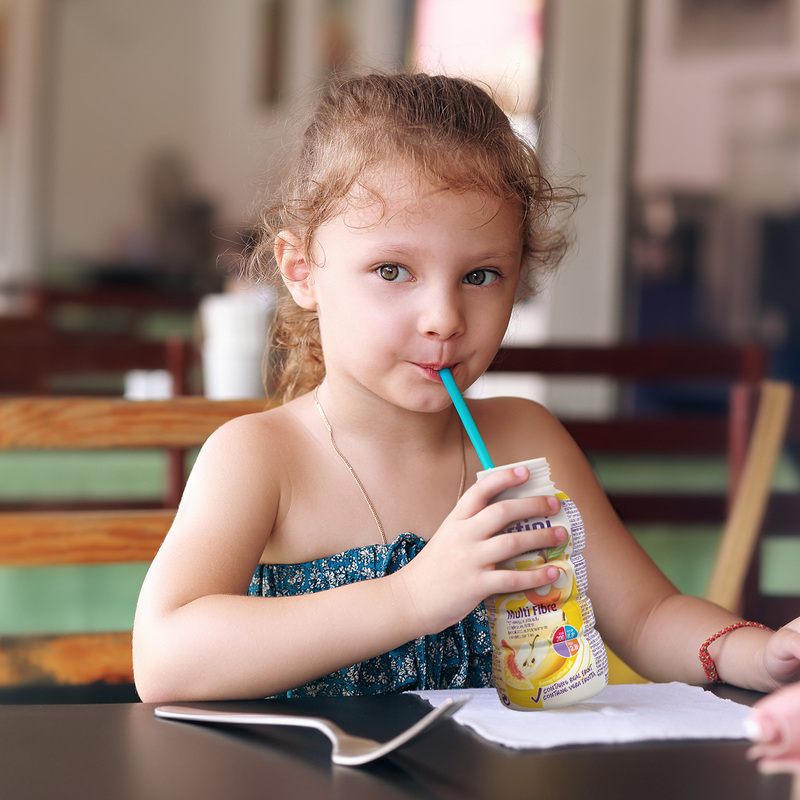 Fortini Smothie Multi Fibre Integratore Nutrizionale Gusto Frutti Rossi 200 ml