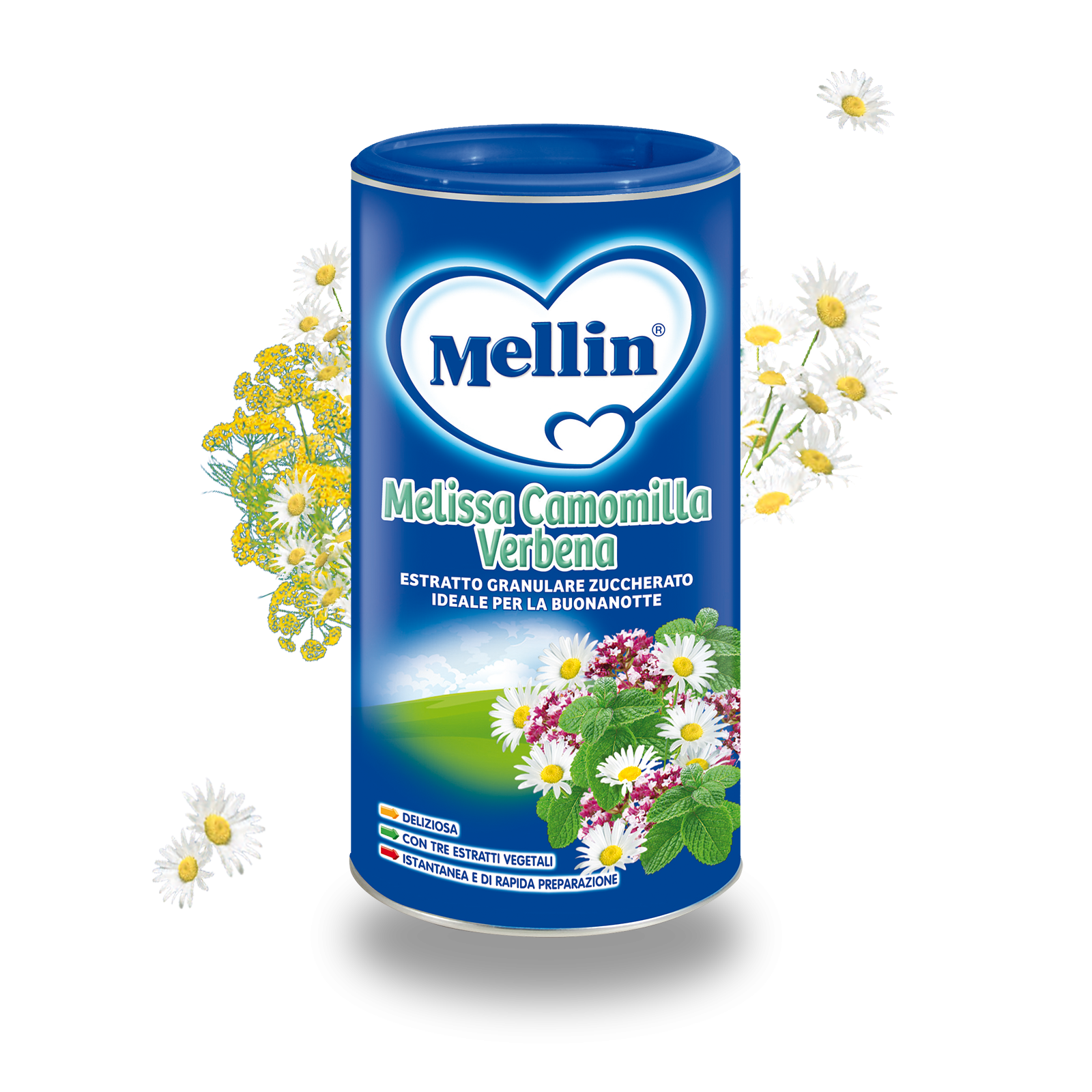 Mellin Baby Buonanotte Melissa Camomilla Verbena 200 g