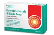 KETOPROFENE S LIS TEVA*24BUST